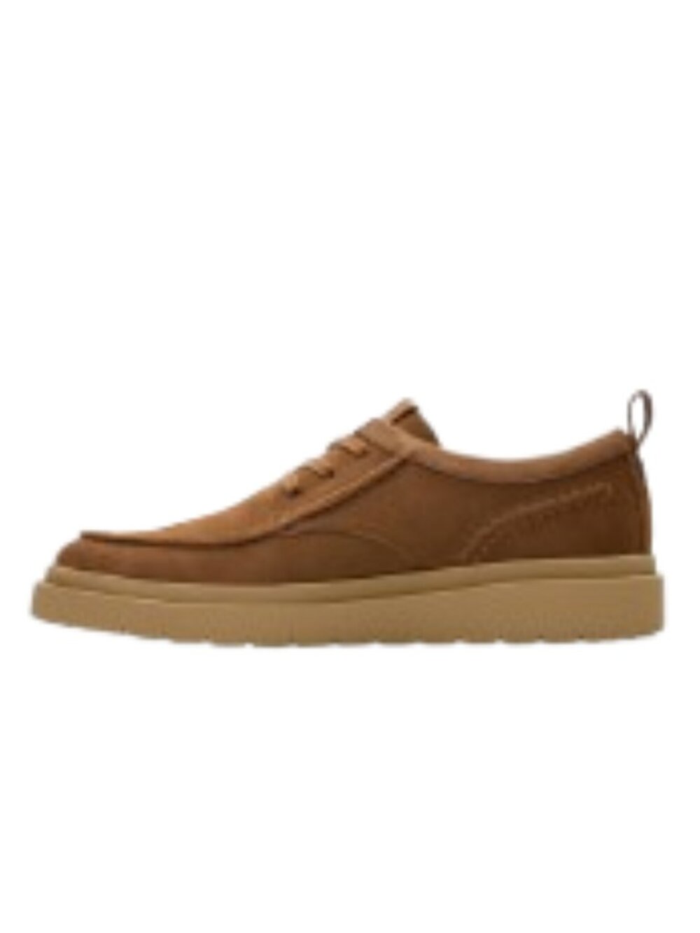 Clarks Polden Moc Shoes Coler Cola Suede - Picture 5 of 6